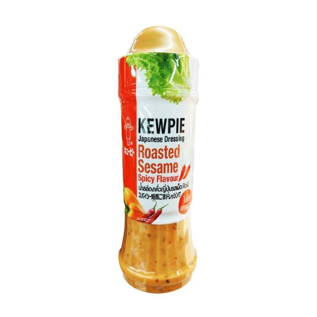 คิวพี น้ำสลัดงาคั่วญี่ปุ่นรสเผ็ด Kewpie Roasted Sesame Spicy Dressing 210ml.