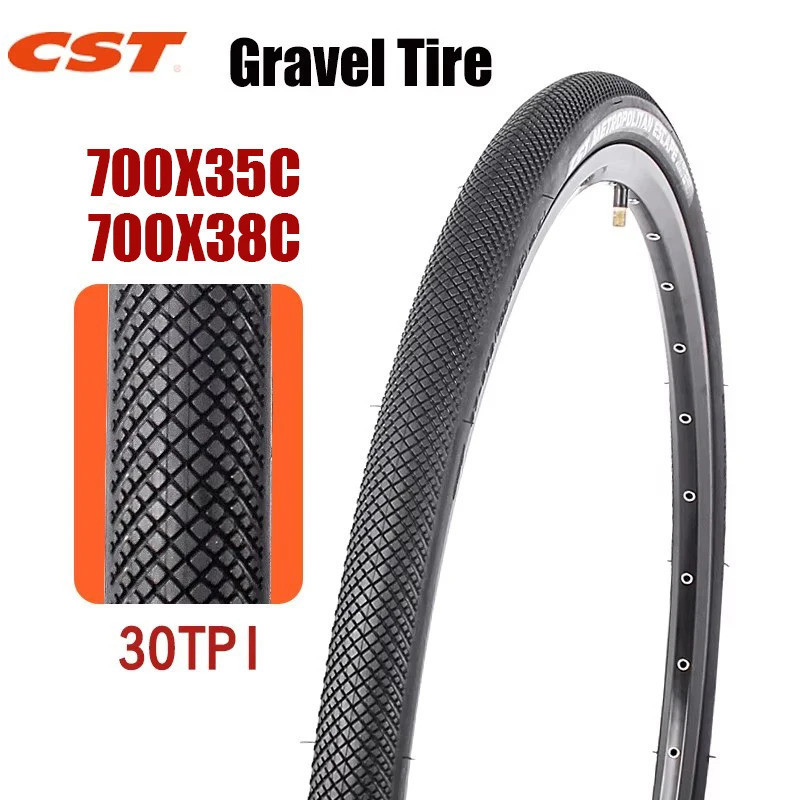 CST จักรยานยาง 700X35C 700X38C ultralight Road Gravel จักรยานยาง 700C bicicleta pneu จักรยาน Tyre CR