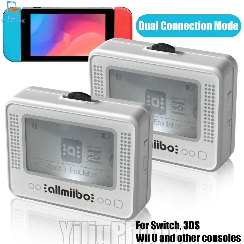 [Bless] 2-1 ชิ้นสําหรับ Amiibo NFC Pixl Simulator Pixl Emulator - ชาร์จบลูทูธอัจฉริยะจําลอง - สําหรั
