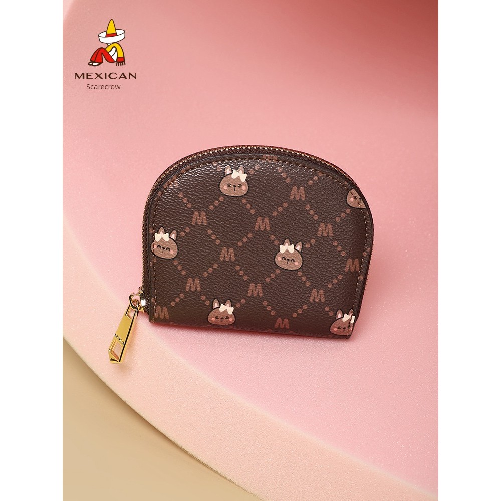bester brand กระเป๋ (Forever young) หุ่นไล่กาแฟชั่น Niche กระเป๋าสตางค์สุภาพสตรี