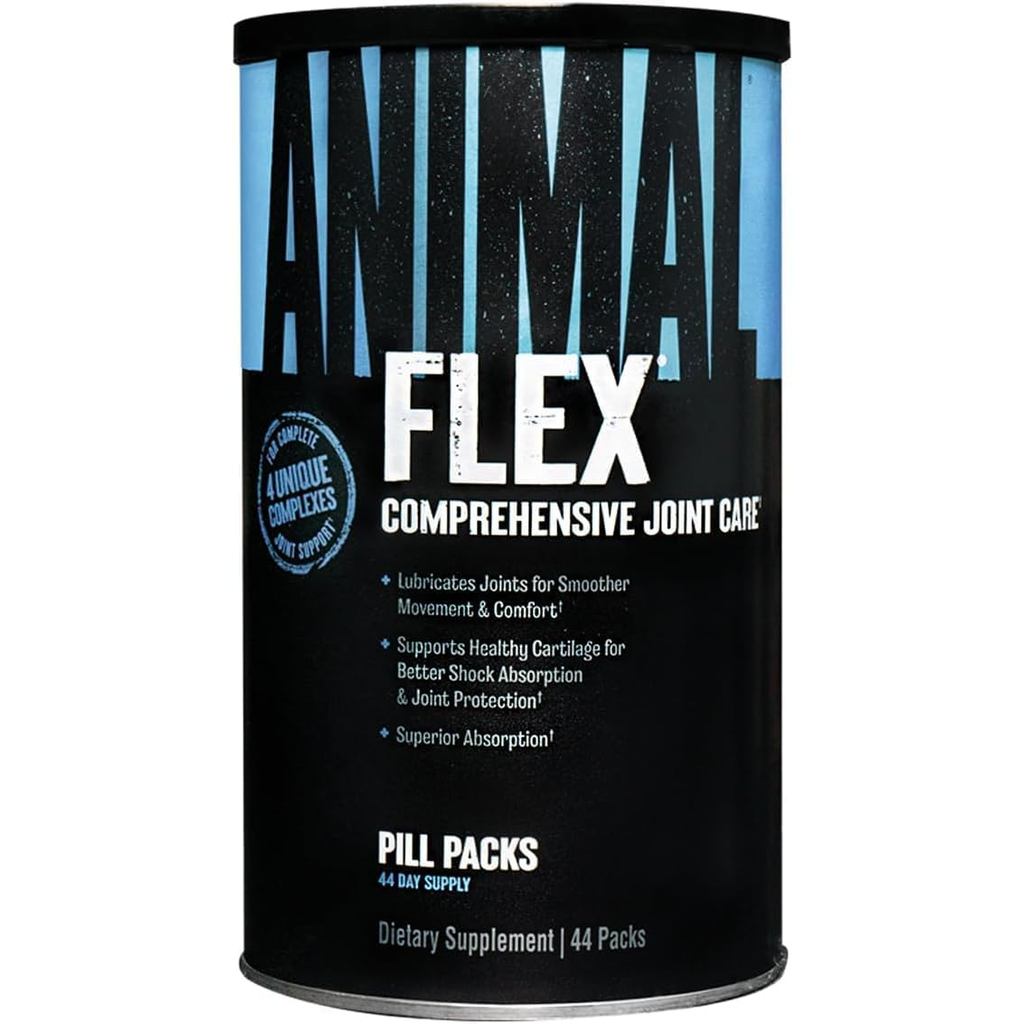 ANIMAL Flex Comprehensive Joint Care-4 ชนิด ส่วนผสมเฉพาะสําหรับข้อต่อ, กระดูกและกระดูกอ่อน-มีวิตามิน
