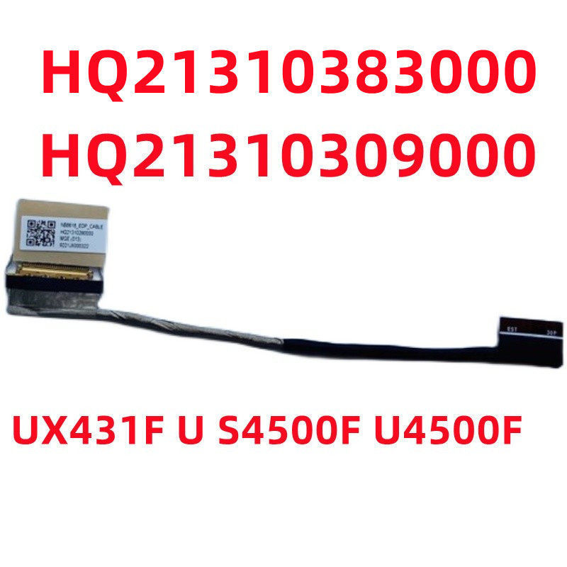 สาย LCD หน้าจอ DisplayPort Cable Replacement สําหรับ HQ21310309000 ASUS UX431F S431F BX431 S4500F U4