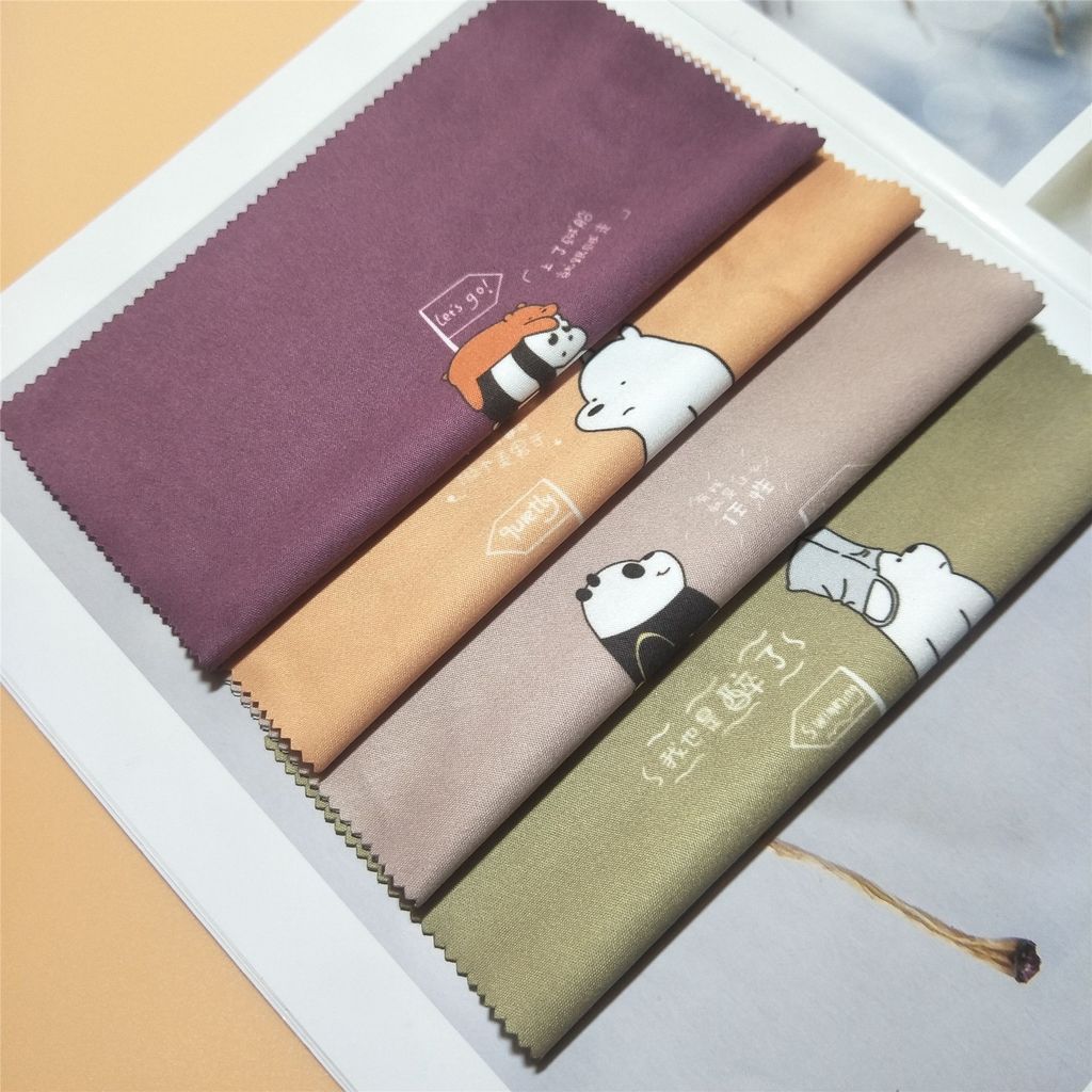 [J & N] Glasses Cloth Male Korean Fresh Glasses Cloth Premium ins Cartoon Cute Glasses Cloth