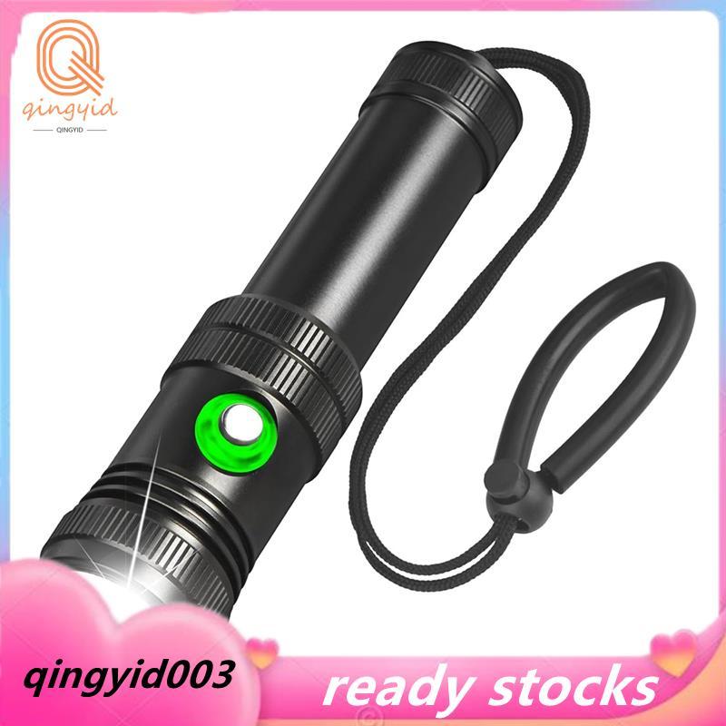 สําหรับดําน้ําไฟฉายดําน้ํา, ไฟดําน้ํากันน้ําแบบชาร์จไฟได้ 21700 แบตเตอรี่ไฟฉายใต้น้ําสําหรับดูปะการั
