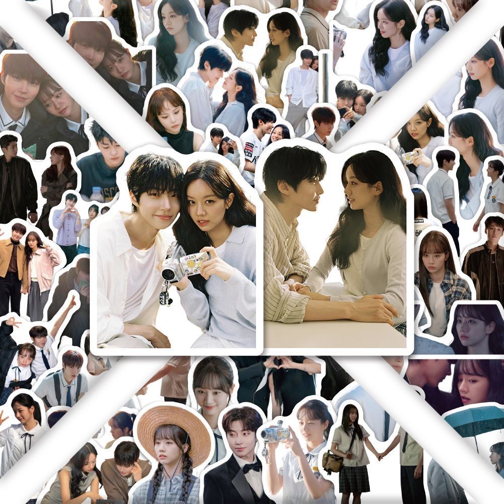 60 ชิ้น Dream Drama Hwang In-youp Lee Hye-ri Decor Ins สติกเกอร์