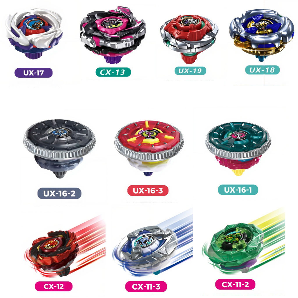 สินค้าใหม่ BEYBLADE X Series Burst โลหะผสมกีฬาของเล่น Top UX-15 CX-11-2 CX-11-3 UX-16-1 UX-16-2 CX-1