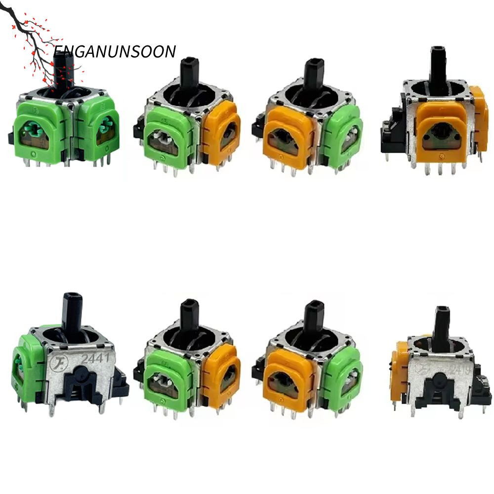 ENGANUNSOON Hall Effect จอยสติ๊ก, Analog Sensor ความแม่นยําสูง Controller Thumb Stick, คุณภาพสูงไม่มี Drift Power Saving Rocker โมดูลสําหรับ PS5/PS4/Xbox/สวิทช์ Gamepad
