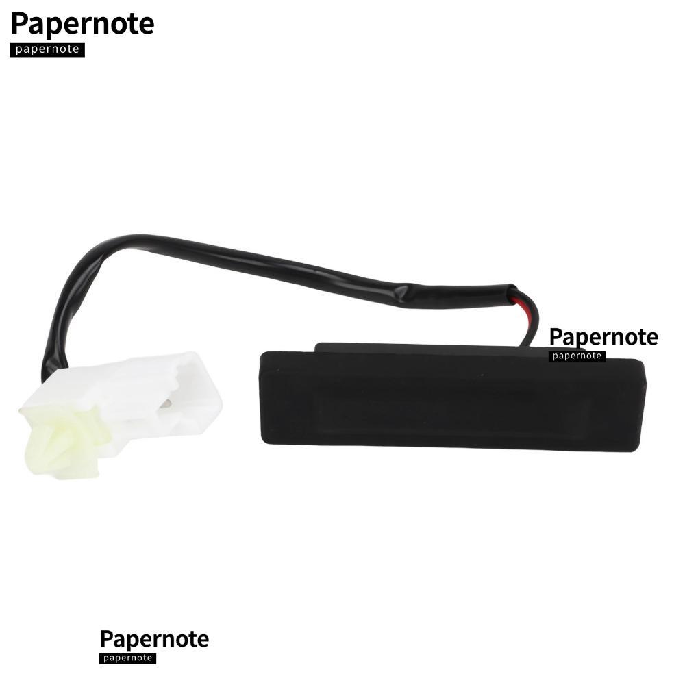 PAPERNOTE สวิตช์ท้าย, 81260 C7000 ABS Trunk Release Button, Quick Response Black + White Boot Switch