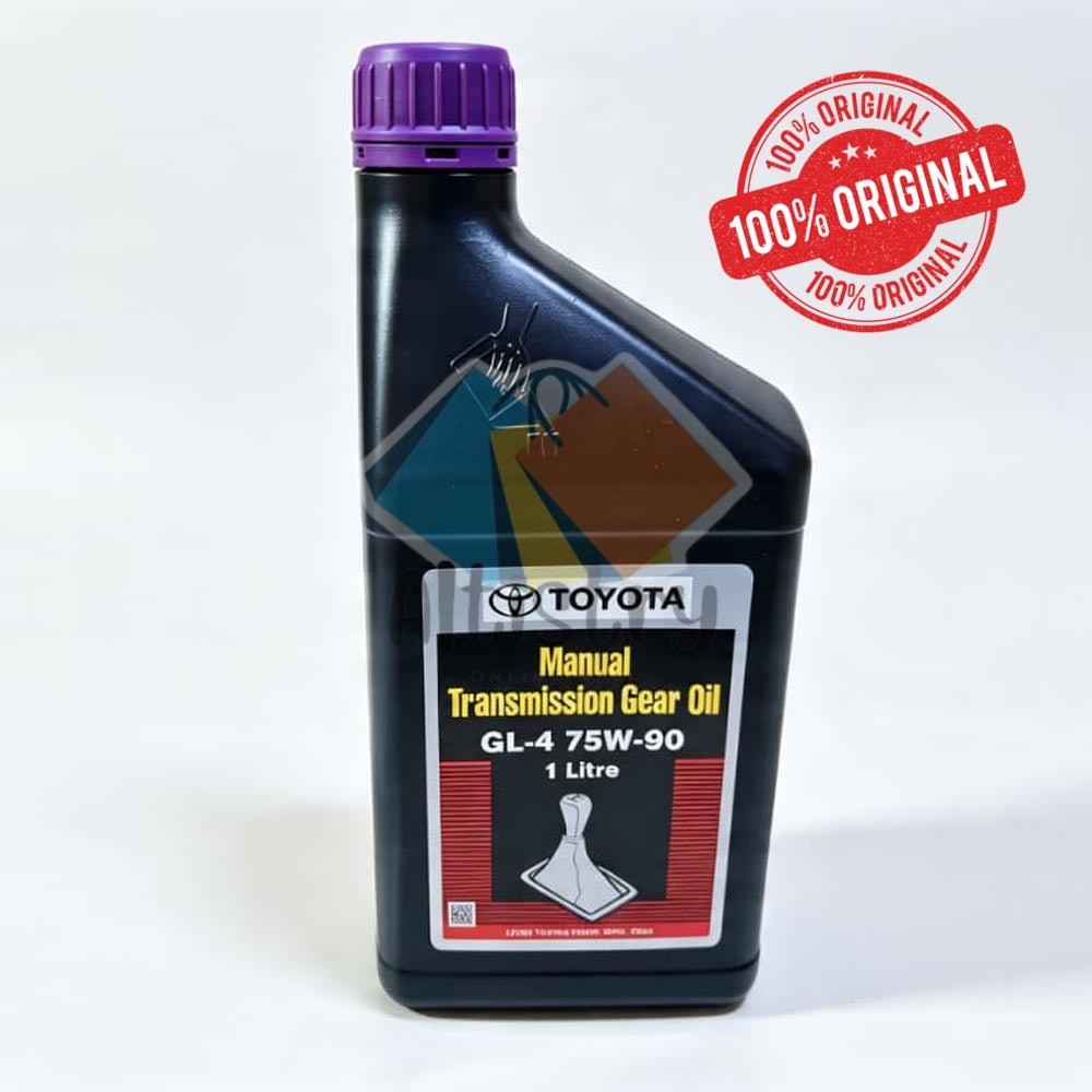 TOYOTA MANUAL TRANSMISSION GEAR OIL GL-4 75W-90/ 75W90 1 LITRE (MTMGL475W901L)