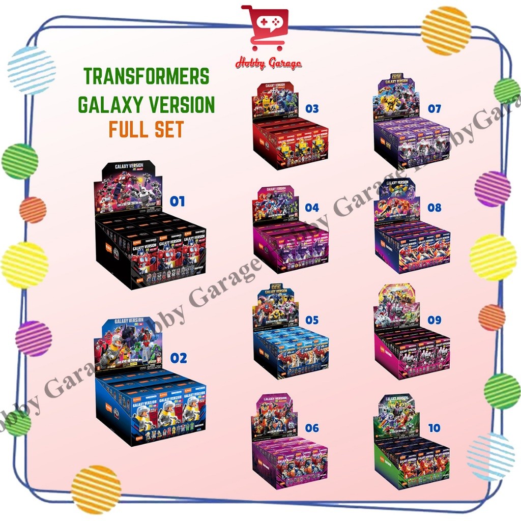 BLOKEES BLIND BOX Transformers Galaxy Version Hero Series GV01 GV02 GV03 GV04 GV05 GV06 GV07 GV08 GV
