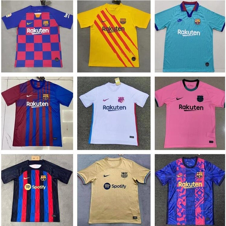 เสื้อฟุตบอลบาร์เซโลนา 2020 2021 2022 2023 Messi Maillot de Pie