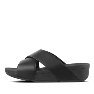 FITFLOP LULU รองเท้าแตะแบบสวมผู้หญิง รุ่น K04-001 สี Black