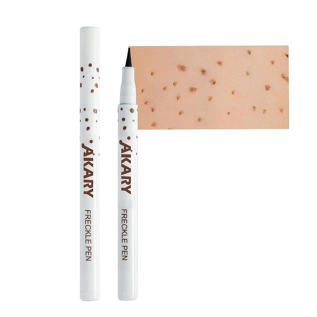 AKARY Freckle ปากกา Professional เหมือนจริง Face คอนซีลเลอร์ Point Out ธรรมชาติกันน้ํา Long Lasting 