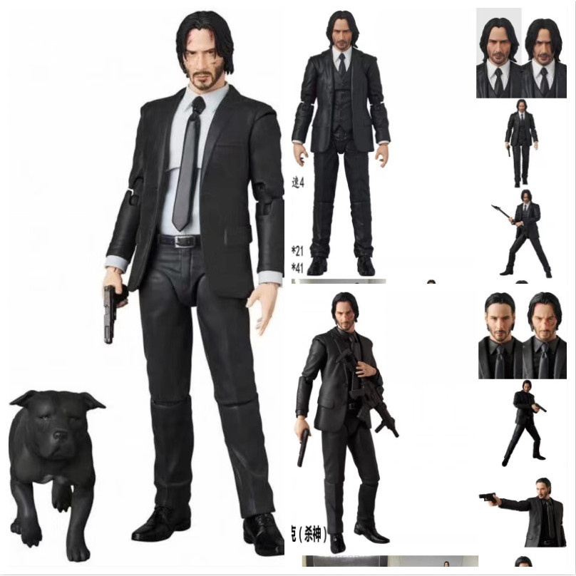 Premium-MAFEX No.085 John Wick (John Wick: Chapter 2) แอ็คชั่นฟิกเกอร์ขนาด 6 นิ้ว ออกใหม่