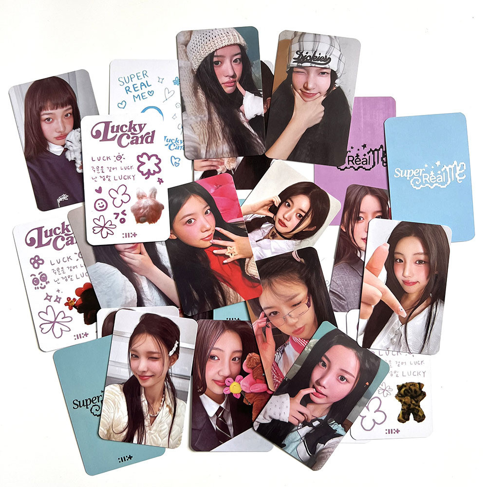 ILLIT ผสมกับสินค้า Photocard Super Real Me Personal Photocard YUNAH IROHA < Illit >
