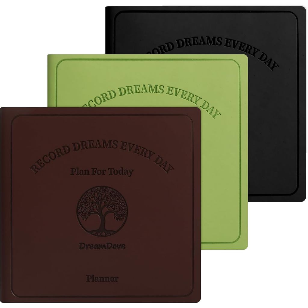 2026 กระเป๋าวางแผน Undated ด้วยตารางชั่วโมง 3 ชิ้นขนาดเล็ก Undated Daily Planner กระเป๋า Size3.9 "X 