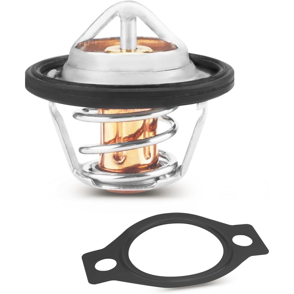 ช15536,71℃ 160°F Thermostat พร้อมปะเก็น Fit สําหรับ Yanmar John Deere 355D 430 455 GX355 X495 X595 6