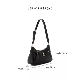 กระเป๋า Guess รุ่น BG783318 YESBA SHOULDER BAG สีดำ