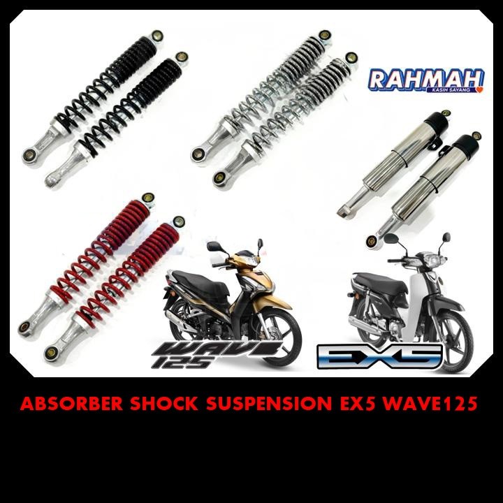 WAVE125 ABSORBER SHOCK SUSPENSION HONDA WAVE100R EX5 WAVE125 PREMIUM QUALITY OEM