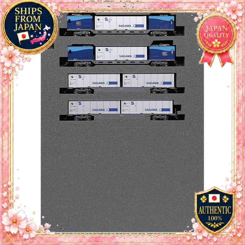 KATO N Gauge M250 Series Super Rail Cargo U50A Container Set A 4 Cars Train Model 10-1722