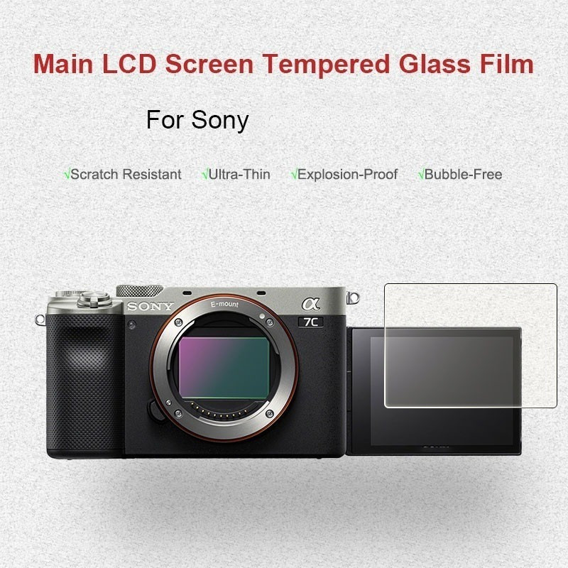 1-3PCS 9H กระจกนิรภัยสําหรับ Sony WX350 WX500 WX700 WX800 กล้อง LCD ป้องกันหน้าจอฟิล์ม