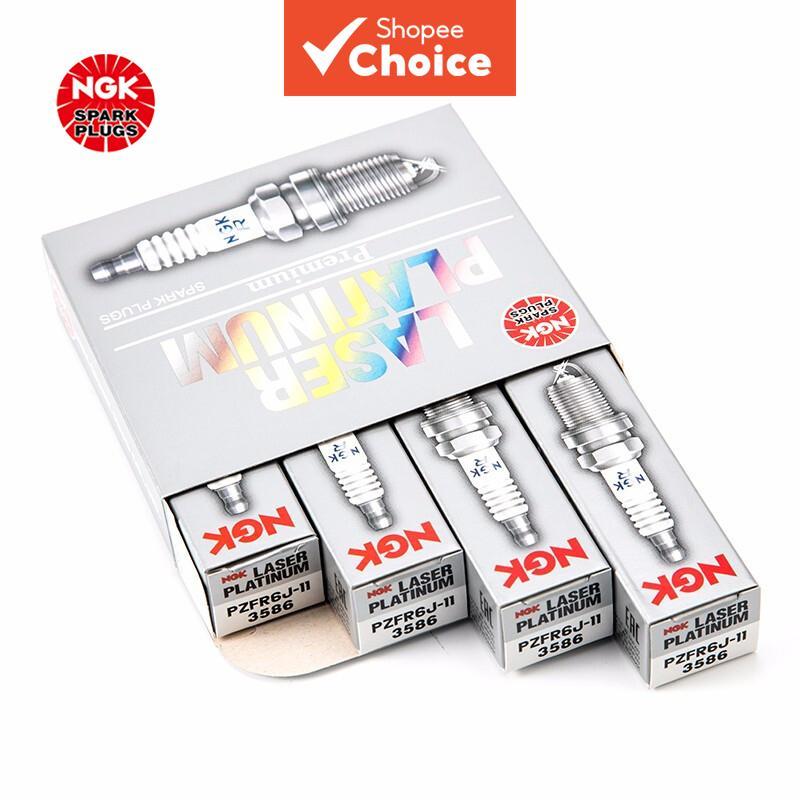 Ngk Pzfr6j-11 3586 Platinum Spark Plug Fast จุดระเบิด Anti-paste Long Life สําหรับเบนซิน