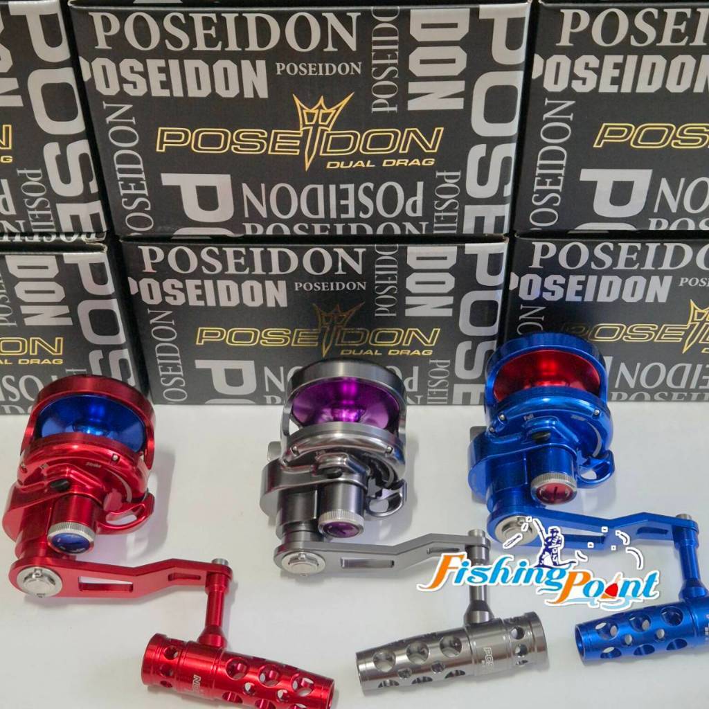 รอกเบท POSEIDON 450R / 450L (2หน่วง)