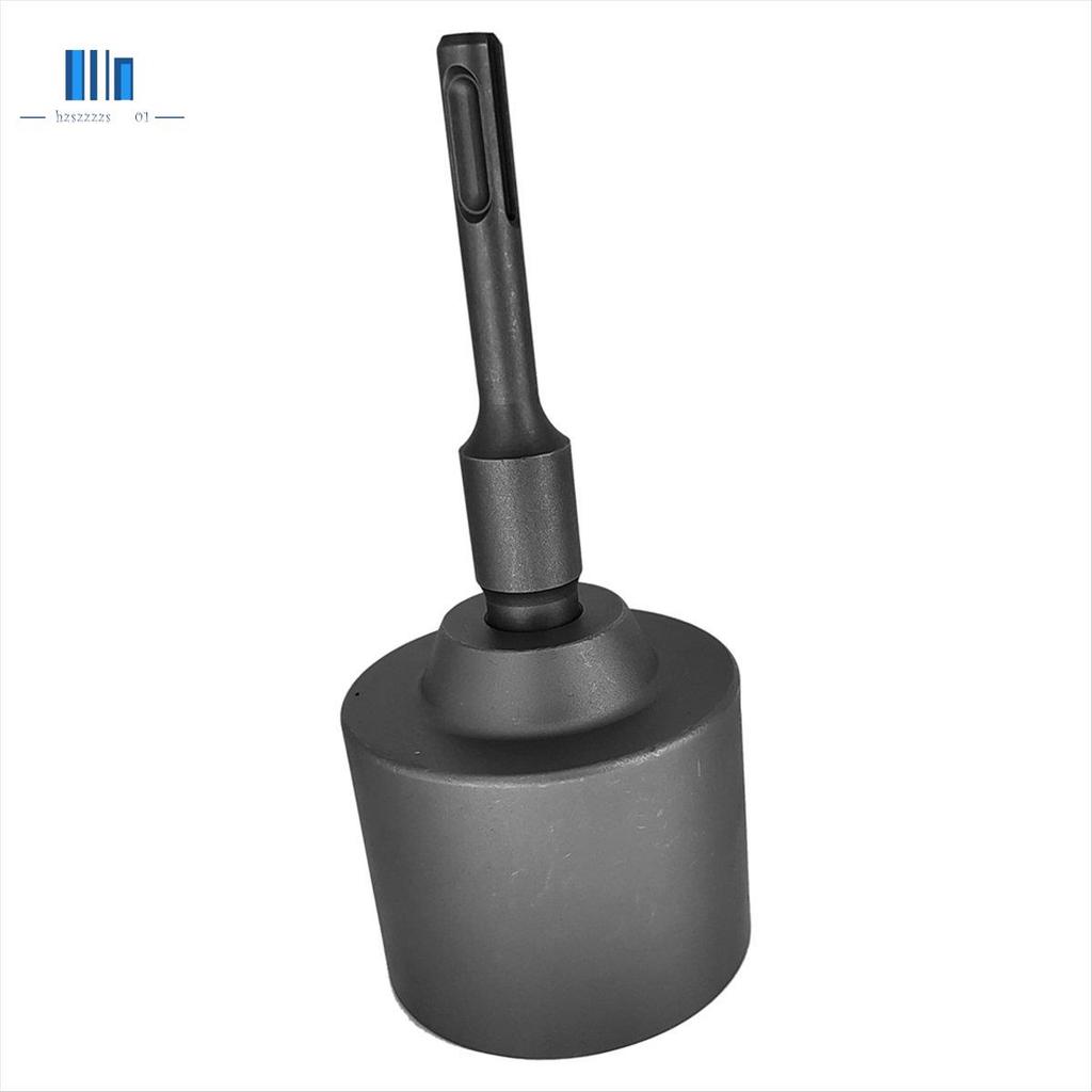SDS Plus T-Post Ground Rod Driver, 65 มม.เจาะบิตไดร์เวอร์,ค้อนเจาะ Rod Converter สําหรับค้อนโรตารี่เ