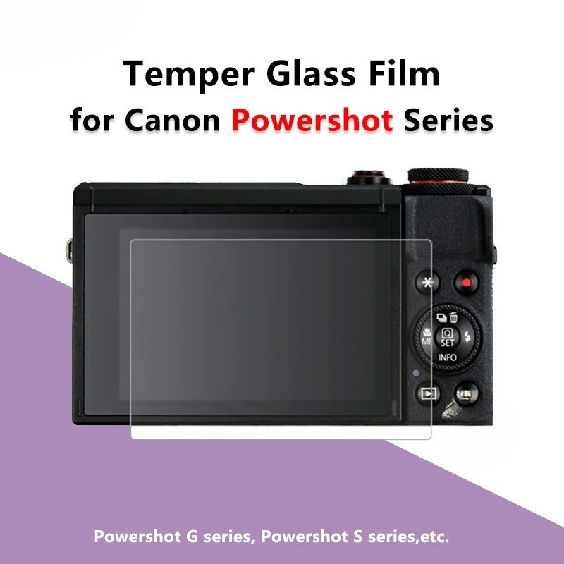 1-3PCS กระจกนิรภัยสําหรับ Canon PowerShot N N2 SX600 HS SX610 HS SX620 HS SX710 HS SX720 HS SX730 HS