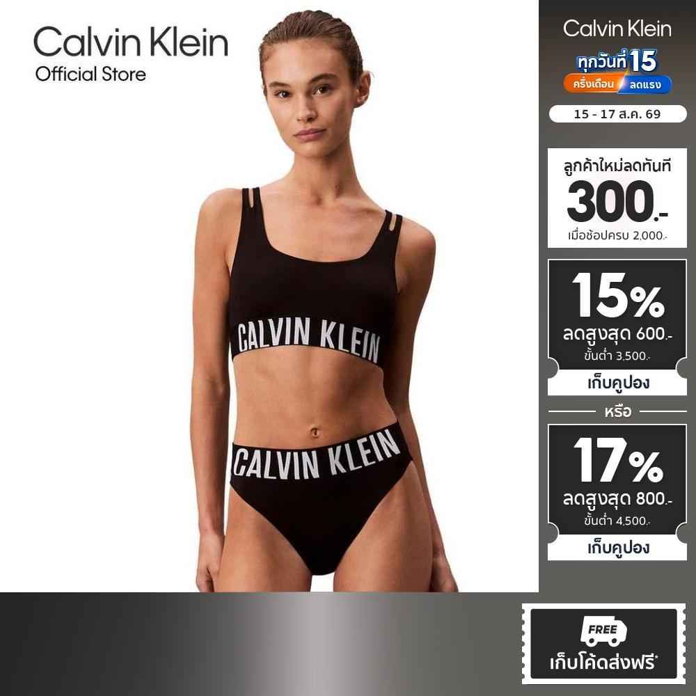 CALVIN KLEIN กางเกงชั้นในผู้หญิง Intense Power Microfiber Cooling รุ่น QF8482 UB1-สีดำ