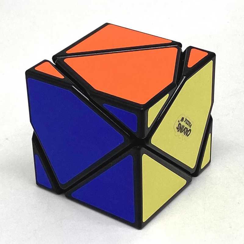 Calvins AxisCube Diagonal Axis 2x2 Axis Cube Grey Limited Edition