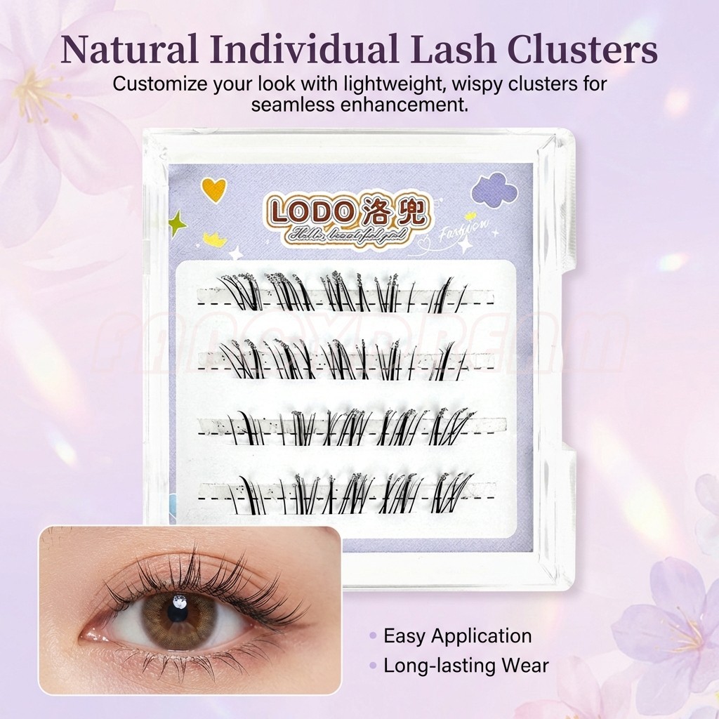 Rhinestone Decor Lower Lashes - การออกแบบที่ยุ่งธรรมชาติสําหรับแต่งหน้าปาร์ตี้ประจําวัน
