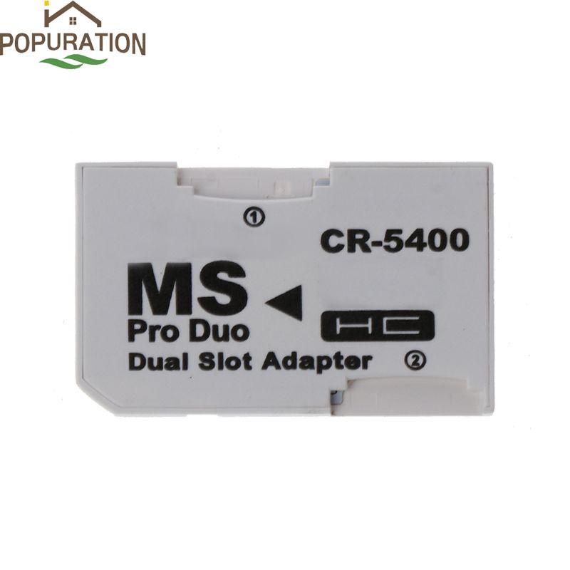 POP Micro SDHC TF Card to Memory Stick MS สําหรับ Duo Card สําหรับ