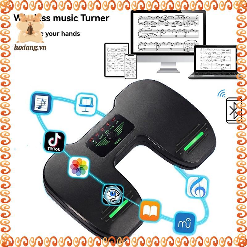 Multifunctional Wireless Page Turner Pedal Bluetooth Mute Music Foot Controller สําหรับแท็บเล็ตโทรศั