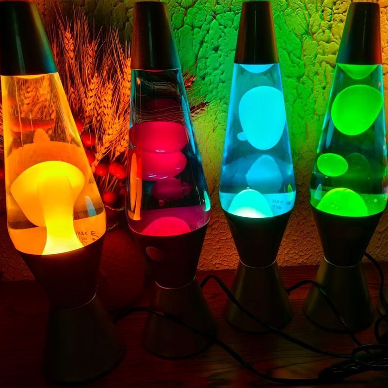 X-Men Wolverine LAVA Light บรรยากาศแมงกะพรุนแสงตกแต่ง LAVA LAMP-ขวดทรงกรวยหลายสีให้เลือก