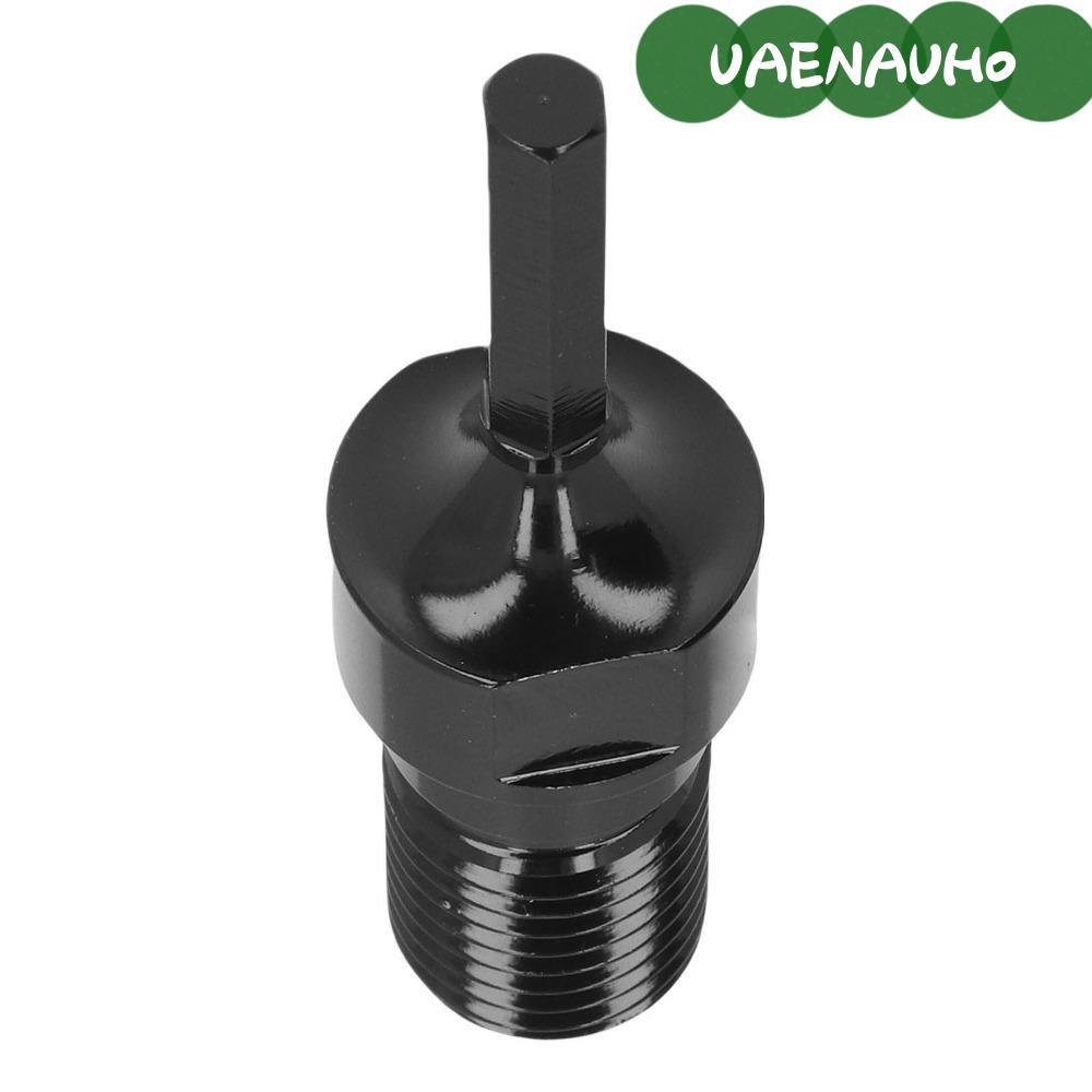 UAENAUH0 เจาะอะแดปเตอร์บิต, UNC 1 1/4 ด้าย 1/2in Hex Shank Core เจาะอะแดปเตอร์, ทนทาน 40Cr เหล็กหกเห