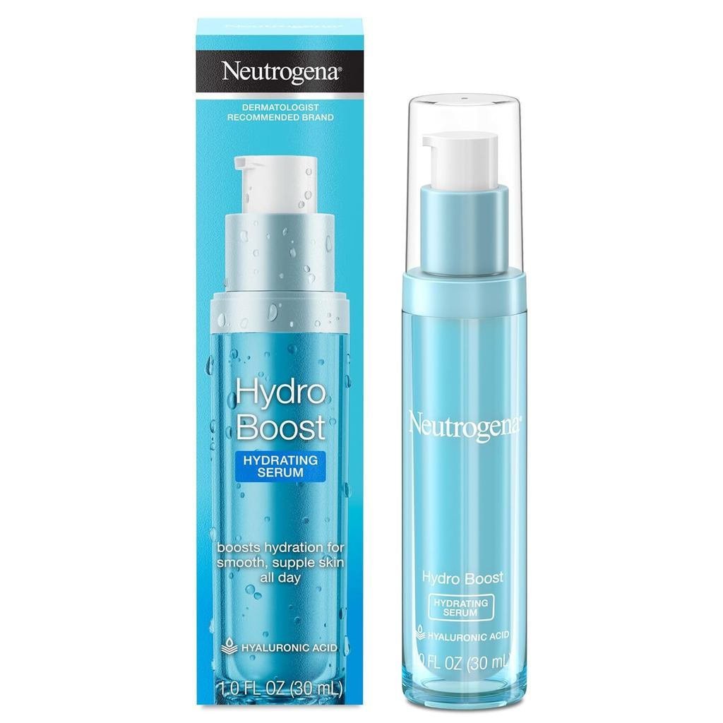 JW7I NeutrogenaHydratingHyaluronicAcidFace&NeckSerum,Fast-AbsorbingEacialMoisturonic,1fl.oz