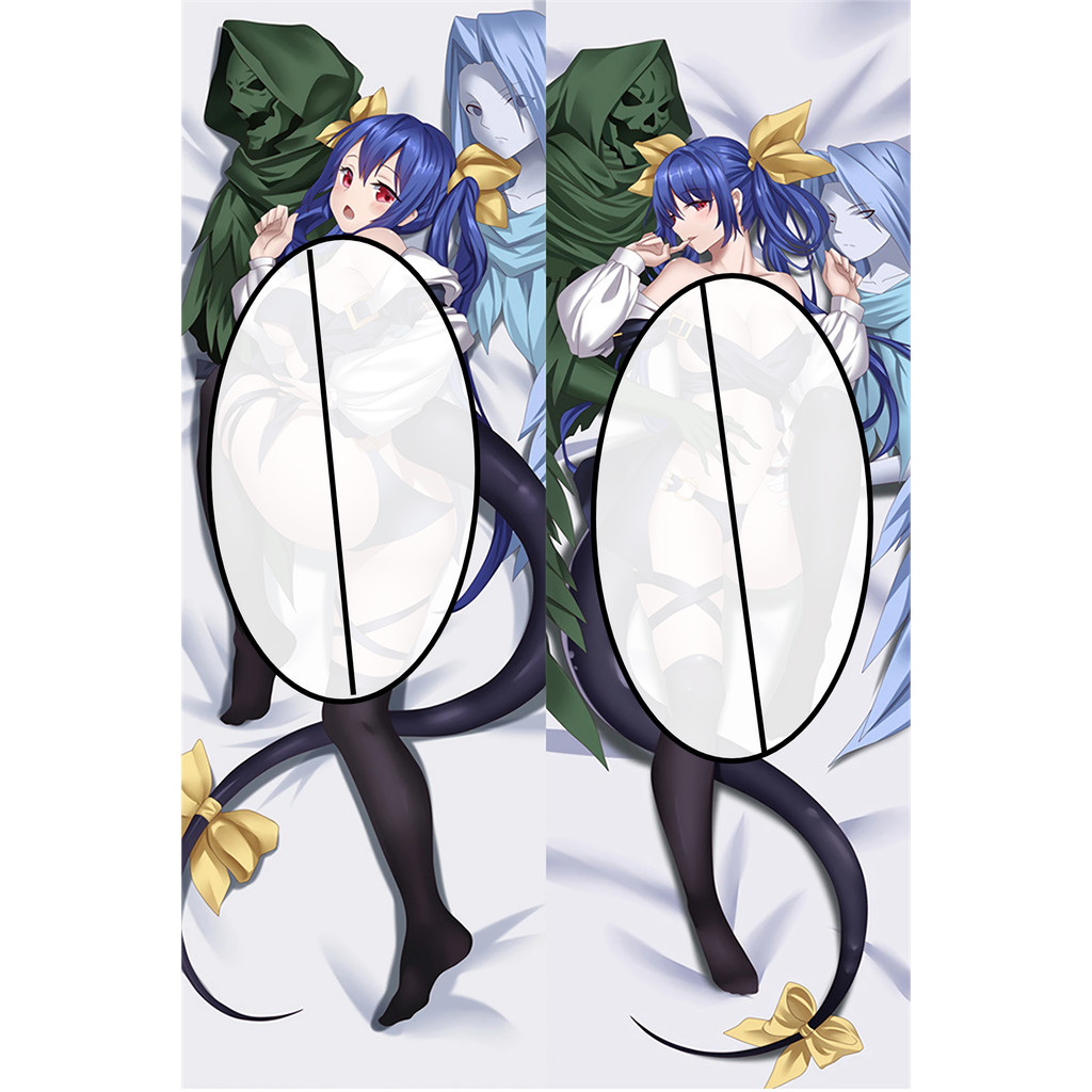 Guilty Gear Dizzy Dakimakura อะนิเมะปลอกหมอนพิมพ์สองด้านขนาดชีวิตหมอนผ้าปูที่นอนของขวัญ