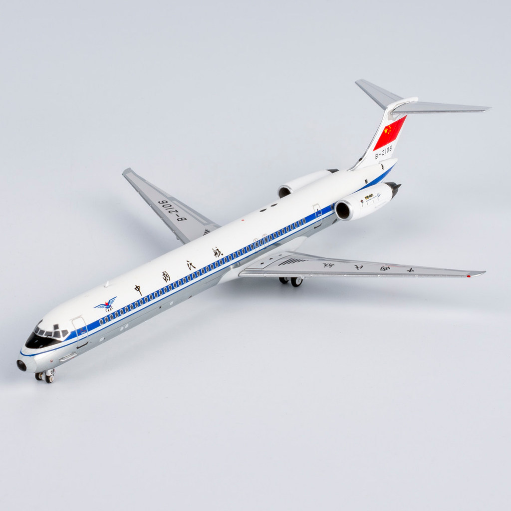 NG 83015 1/400 China Civil Airlines MD-82 Maidao 82 B-2106 ชั้นวางแรก Shanghai Total Package