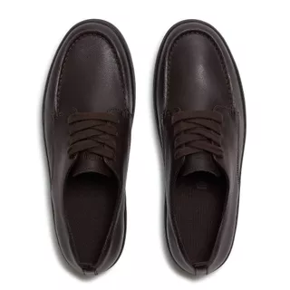 FITFLOP CRAFT-Q LEATHER MOC DERBY รองเท้าลำลองผู้ชาย รุ่น A0C-167 สี BROWN