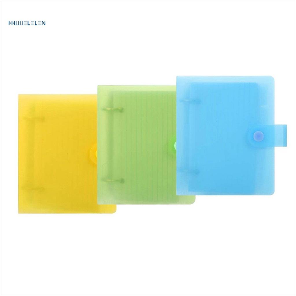 [Promote H]เครื่องผูกดัชนีการ์ด 3 แพ็คพร้อมตัวแบ่ง, 60 แผ่นแต่ละ, 3x5 Index Card Holder Index Card O