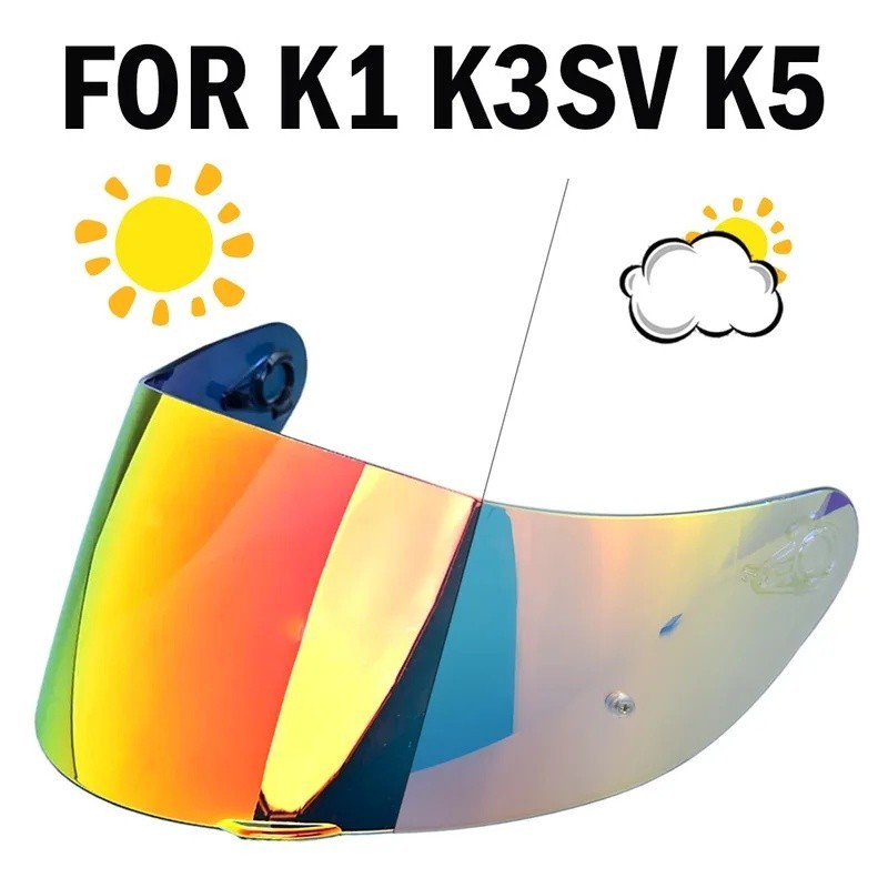สําหรับ AGV K5 K5S K3SV K3-SV K1 K1S ขนาดกะทัดรัด ST Photochromic Visor หมวกกันน็อคแว่นตาโล่
