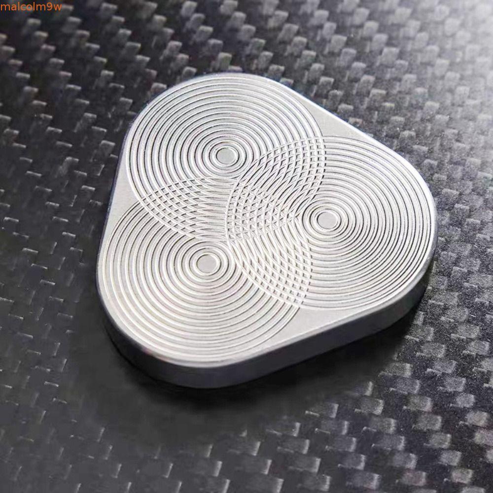 SCOPE สามเหลี่ยมหมุน Fidget Slider ของเล่น, ของเล่น Fidget สามเหลี่ยมสแตนเลสสามเหลี่ยม Fidget Slider