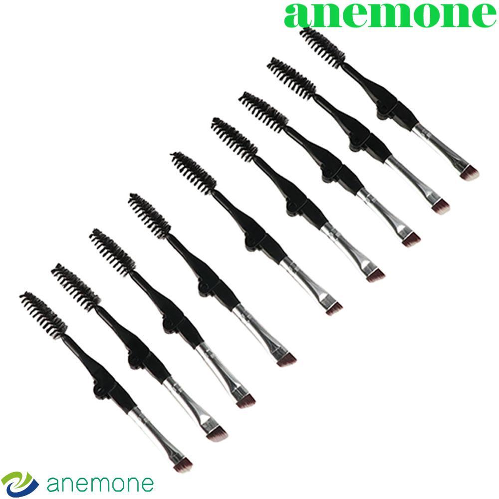ANEMONE แปรงคิ้วพับได้ Travel แปรงแต่งหน้าแบบพกพาผู้หญิง Spoolie Brush