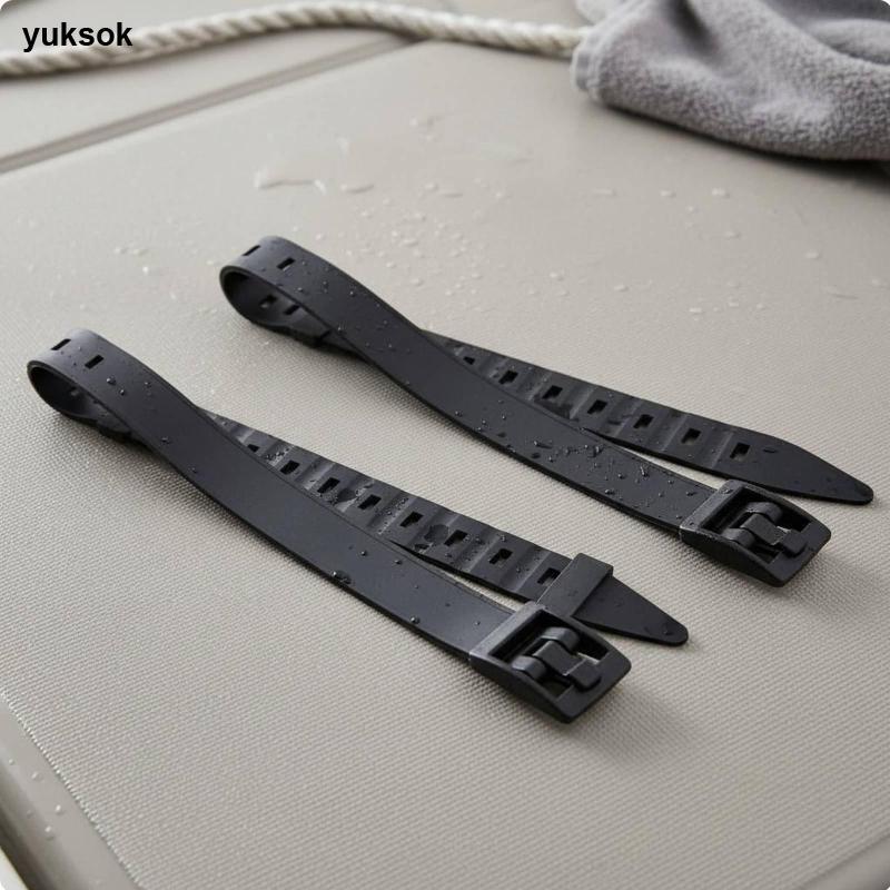 Yuksok พื้นผิวดําน้ําดําน้ําสายรัด PVC ลื่นดําน้ําอุปกรณ์เสริมสําหรับ Diver มีด Sheath Regulator Gear