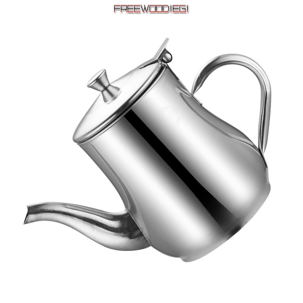 เครื่องจ่ายน้ํามันมะกอก FREEWOODIEGI, 13oz/18oz/24oz 201 ขวดจ่ายน้ํามันสแตนเลส, เครื่องจ่ายซอสถั่วเห