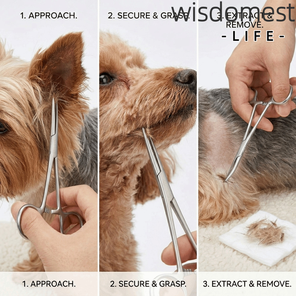 WISDOMEST เครื่องตัดโค้ง, Smooth Curved Pet Grooming Trimmer, Easy Grip Straight Ergonomic ที่แม่นยํ