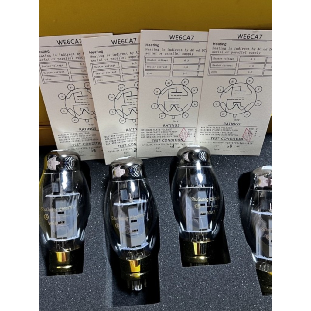 Dawning Replica Western Electric WE 6CA7 รุ่นหลอดรัสเซีย EL34 6CA7 6550 6L6