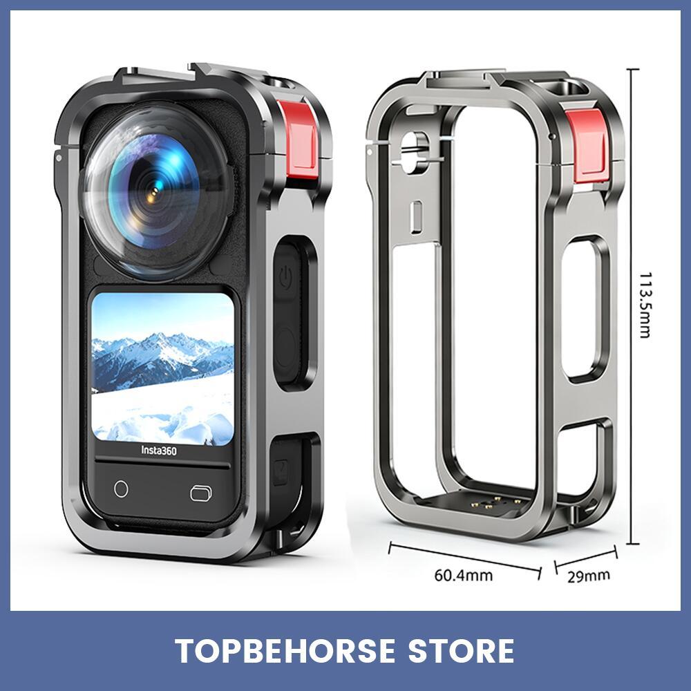 กรงโลหะเปิดอย่างรวดเร็วสําหรับอุปกรณ์เสริมการถ่ายภาพ Insta360 X6 Vlog, กรอบป้องกันกล้อง X6