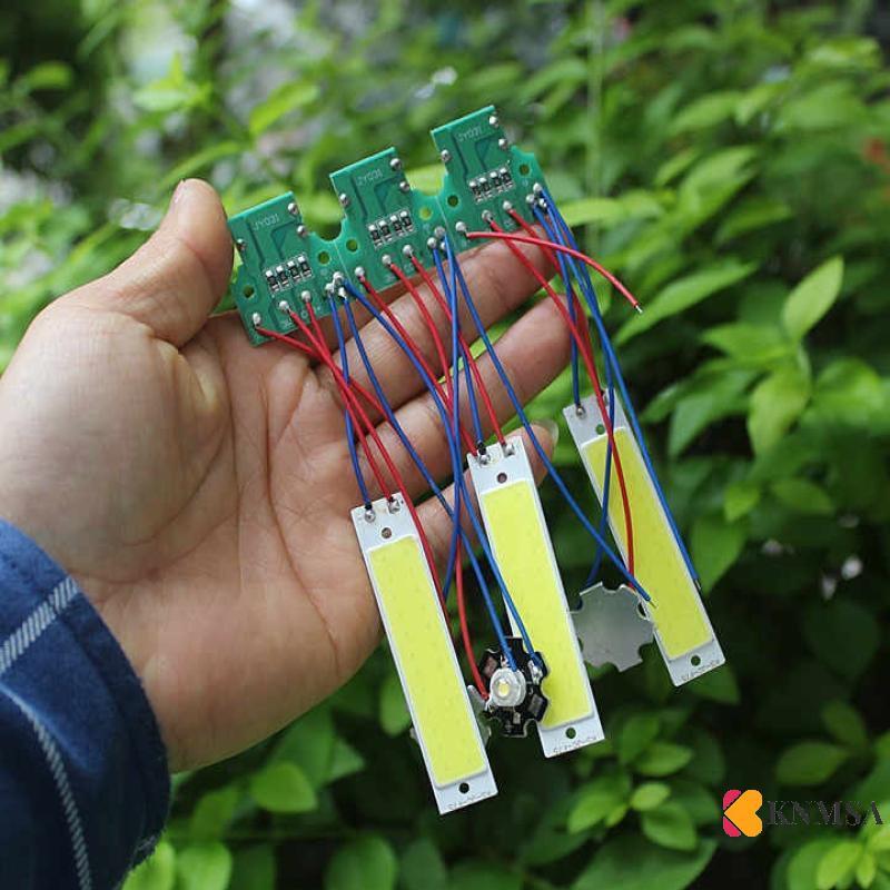 KNMSA] 5 ชิ้น Double LED Light Board พร้อมสวิตช์ควบคุม DC 3.7-5V ไฟฉาย Night Lighting โคมไฟตั้งโต๊ะ 